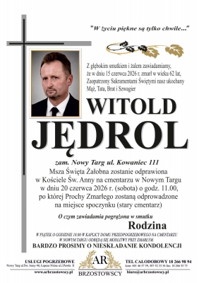 Nekrolog Witek